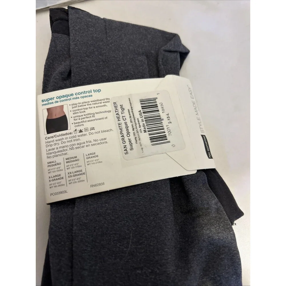 #8593 3 WOMEN'S NOS PANTYHOSE BLACK,WHITE,